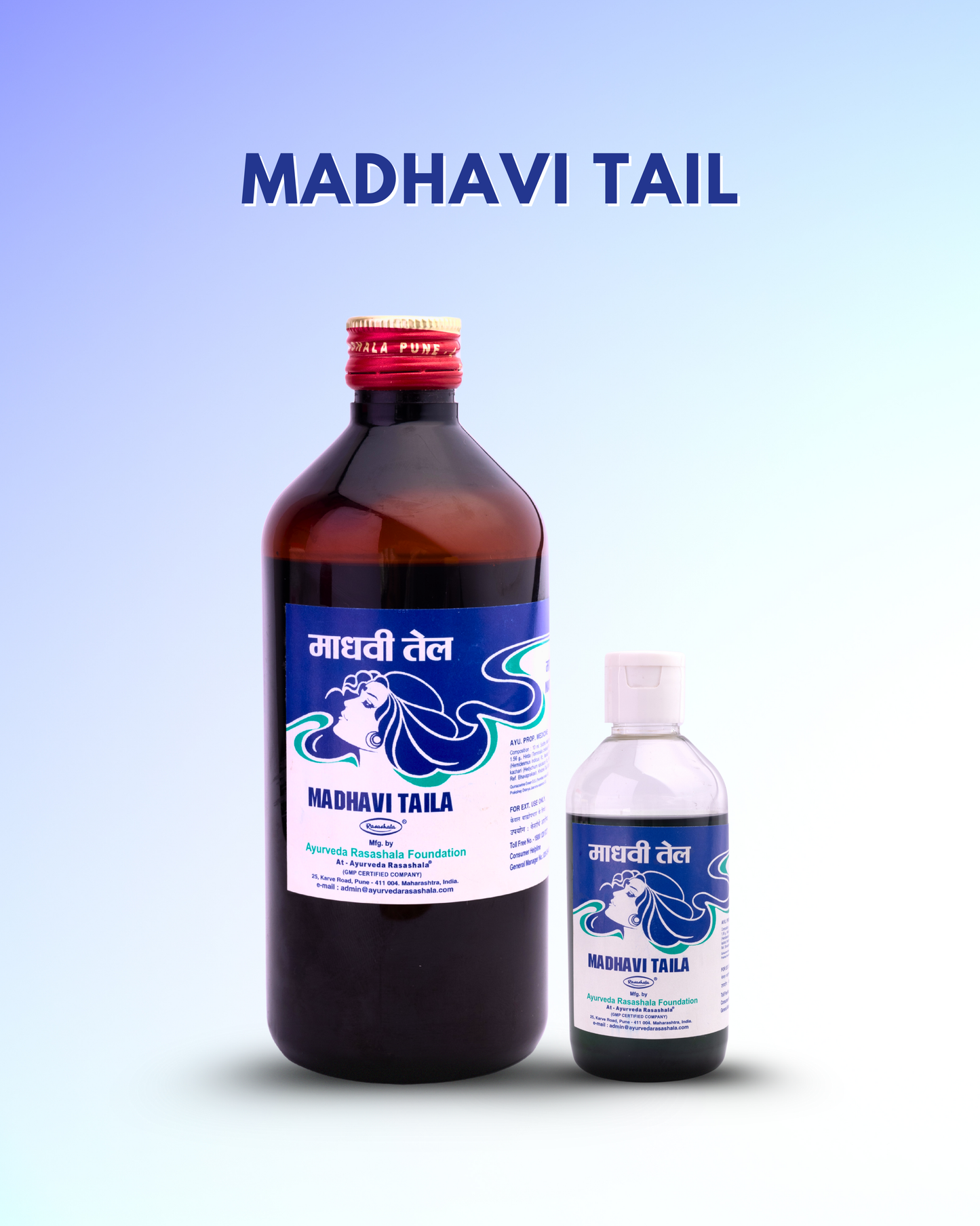 Madhavi Tail – Ayurvedic Hair Oil for Hair Growth & Hair Fall Control