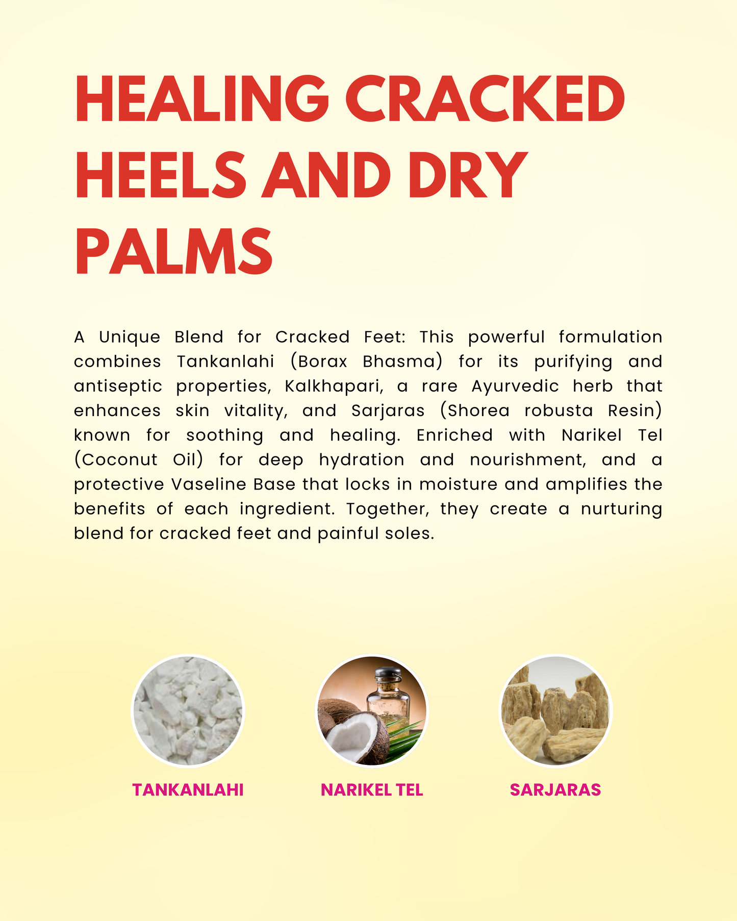 Padari Malam | Ayurvedic Crack Healing Cream – Soothes Cracked Heels & Softens Rough Skin