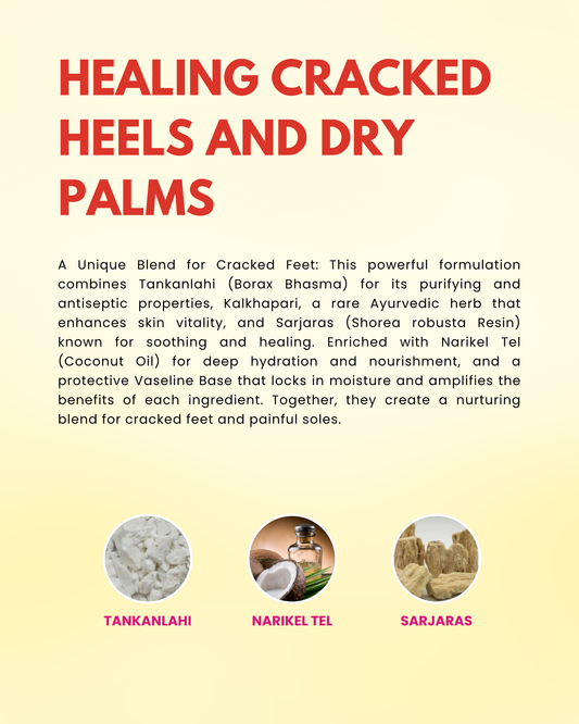 Padari Malam | Ayurvedic Crack Healing Cream – Soothes Cracked Heels & Softens Rough Skin