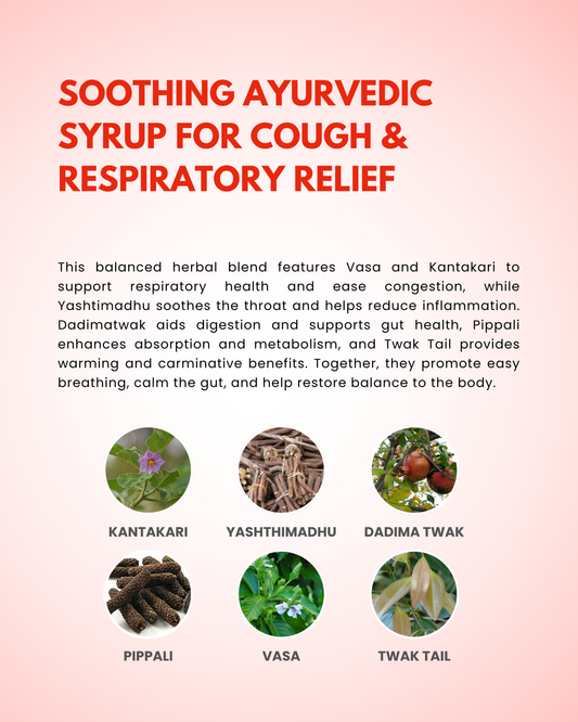 Vasosin Syrup – Herbal Ayurvedic Syrup for Throat and Respiratory Wellness