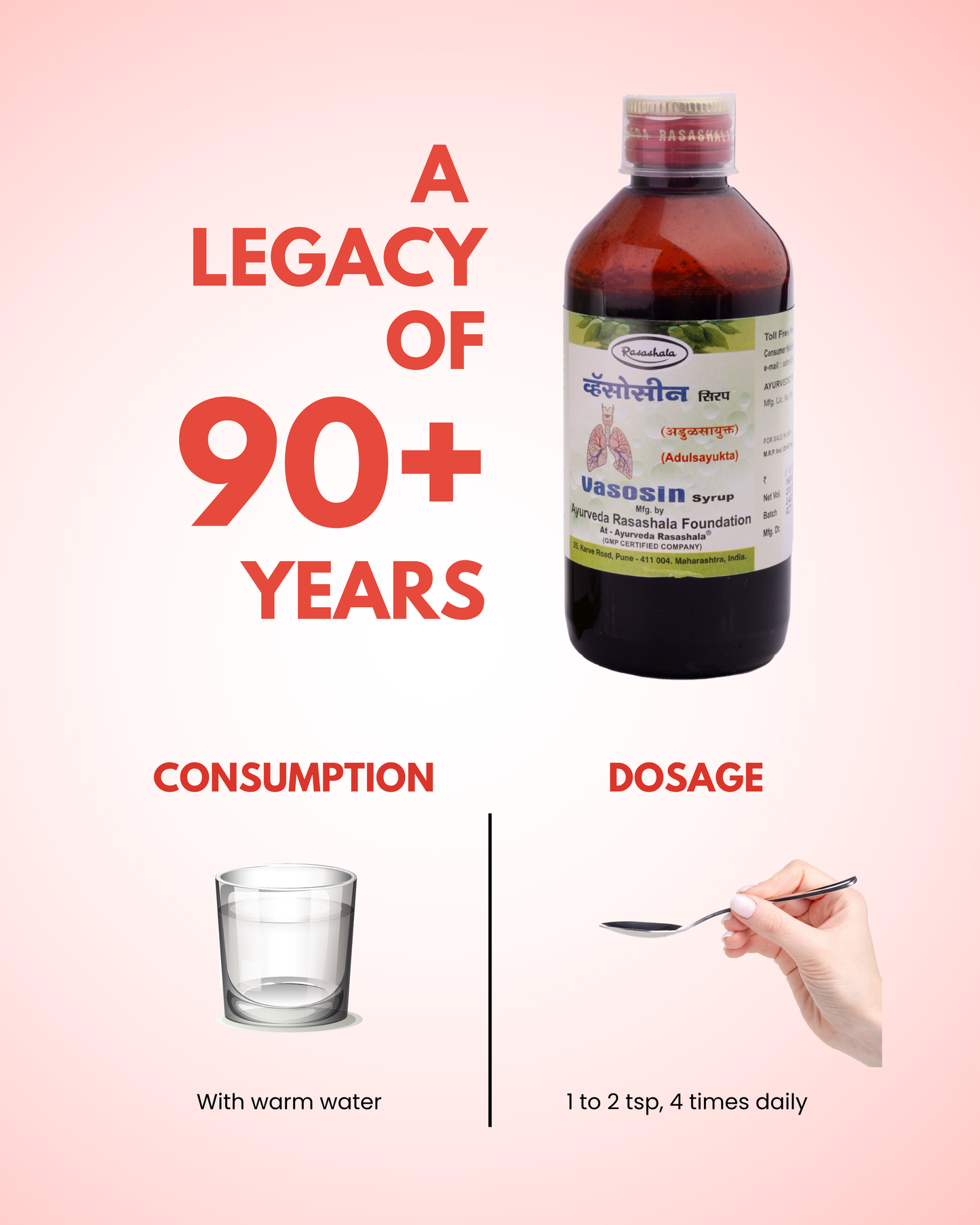 Vasosin Syrup – Herbal Ayurvedic Syrup for Throat and Respiratory Wellness