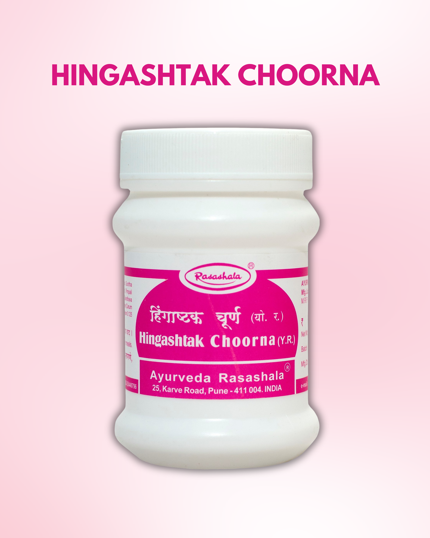 Hinghastak Choorna Ayurvedic Digestive Powder – Relieves Gas & Indigestion