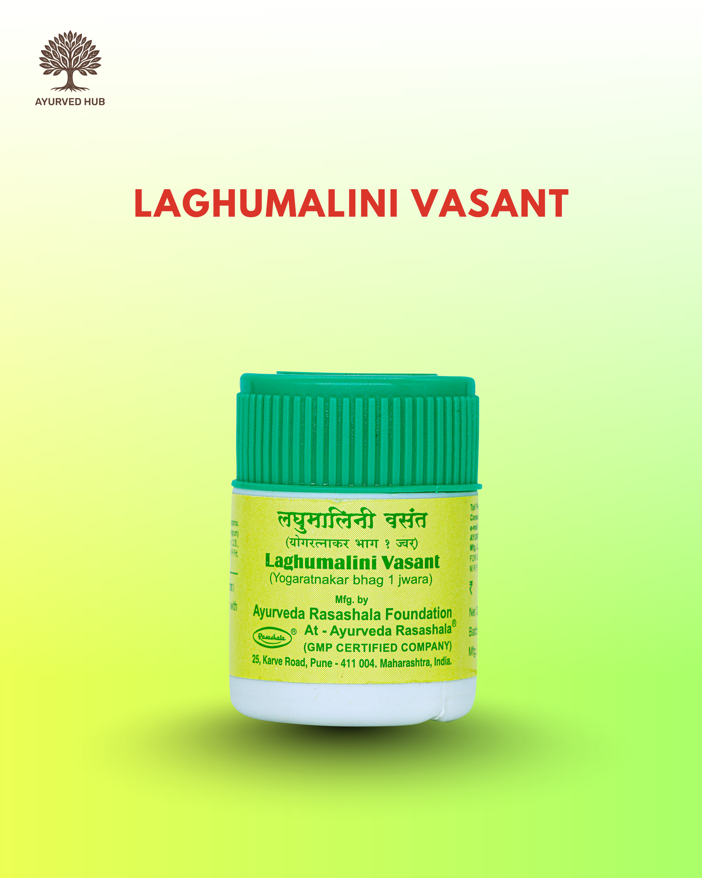 Laghumalini Vasant – Ayurvedic Tablets for Post-Fever Recovery & Digestive Strength