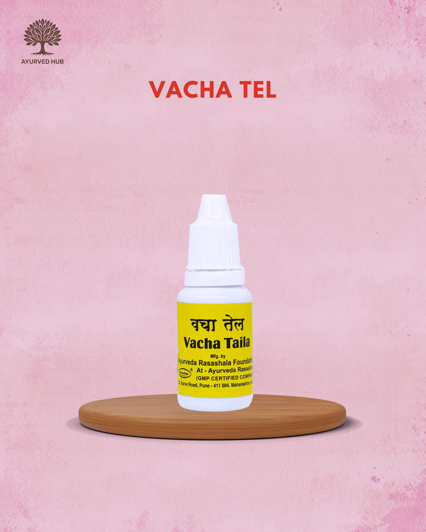 Vacha Taila – Ayurvedic Nasya Oil for Sinus, Rhinitis & Head Heaviness | Ayurved Rasashala ( 15 ml X 3 )