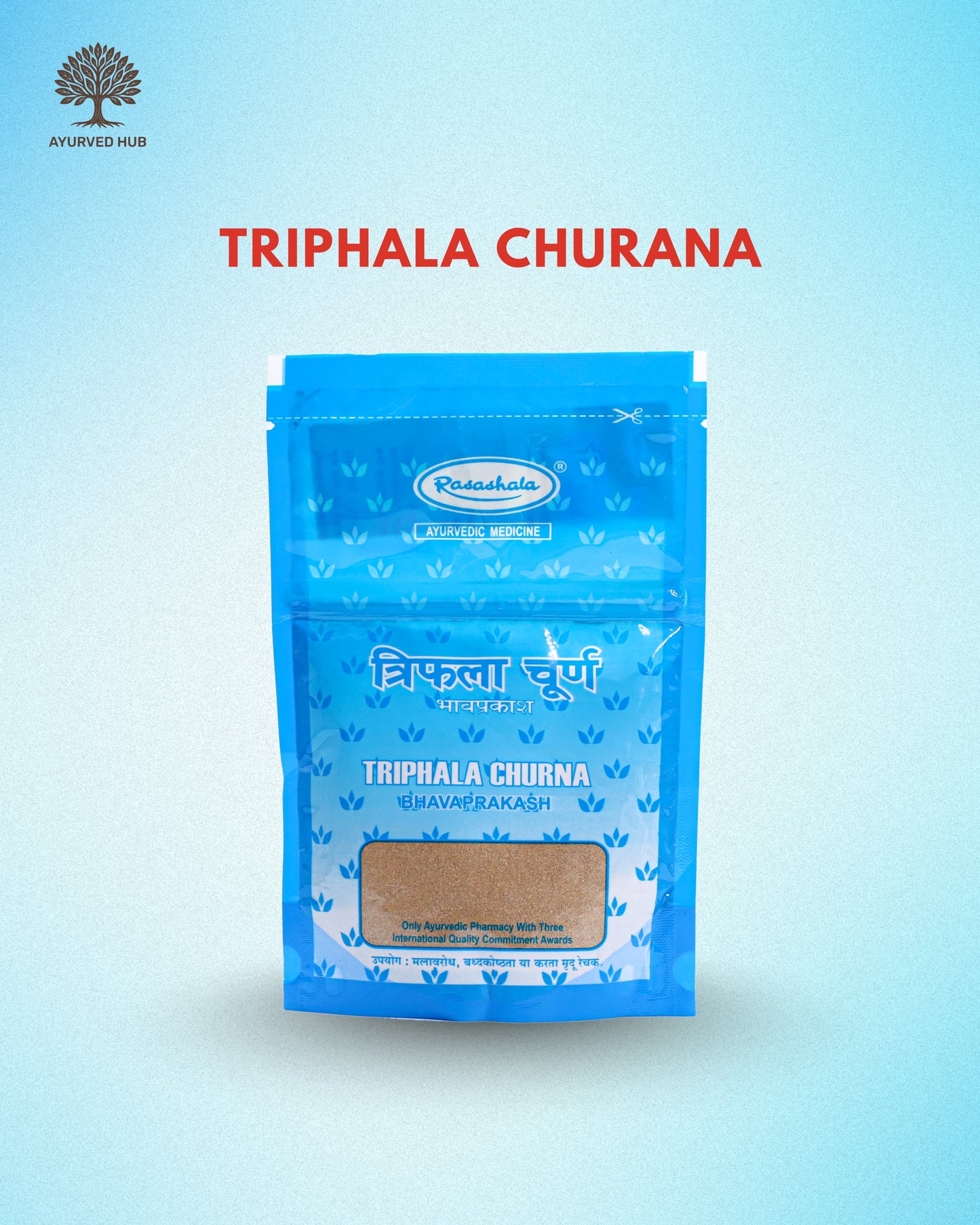 Triphala Choorna – Ayurvedic Powder for Detox, Digestion & Skin Wellness ( 100 gm ) (Pack of 2 )