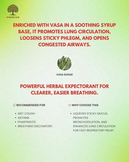 Vasavaleha - Productive Cough Relief Syrup ( 200 ml )