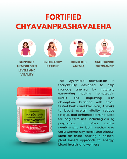Raktavardhakavaleha – Iron-Enriched Ayurvedic Support for Everyday Vitality