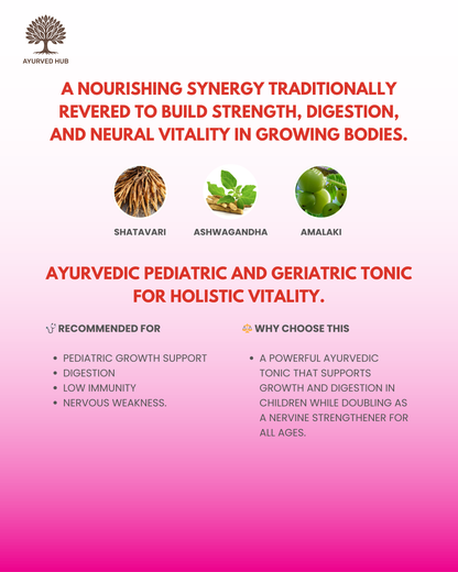 Baljeevan Syrup - Herbal Growth & Energy Syrup ( 100 ml )