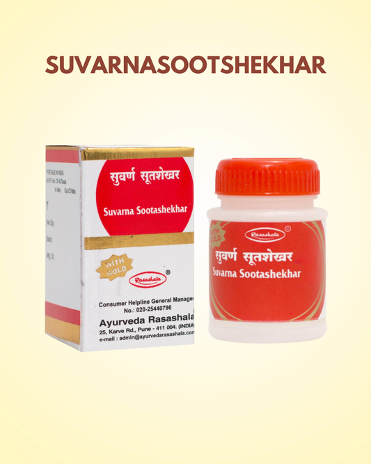 Suvarnasootshekher Ras | Ayurvedic Tablets – Reduces Inflammation & Supports Digestive Balance