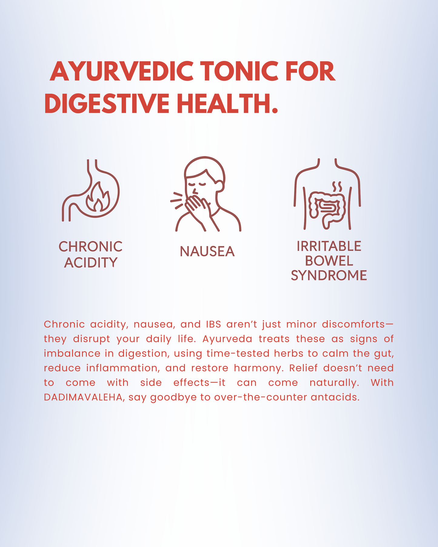 Dadimavaleha – Ayurvedic Digestive Tonic for Acidity, Nausea & IBS Relief