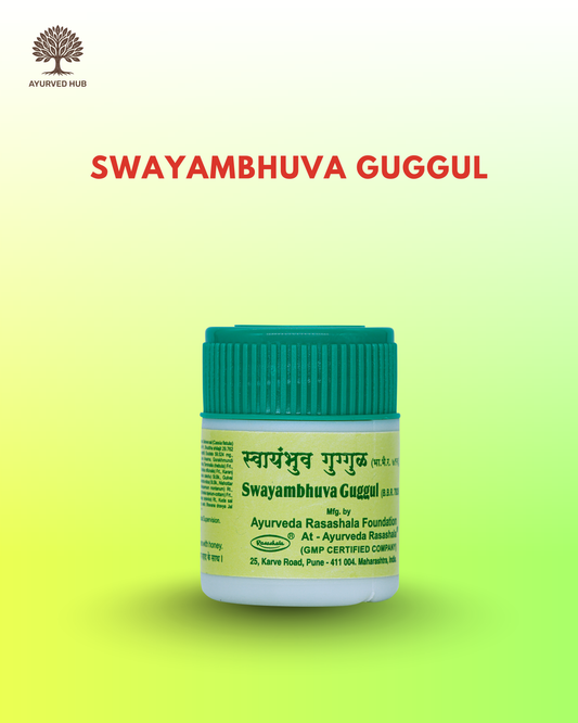Swayambhuva Guggul – Ayurvedic Tablets for Detox & Tridosha Balance