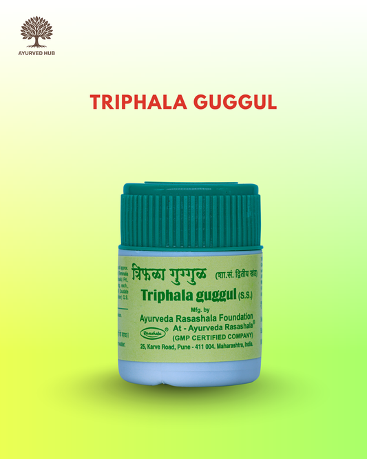 Triphala Guggul – Ayurvedic Tablets for Metabolism & Joint Wellness