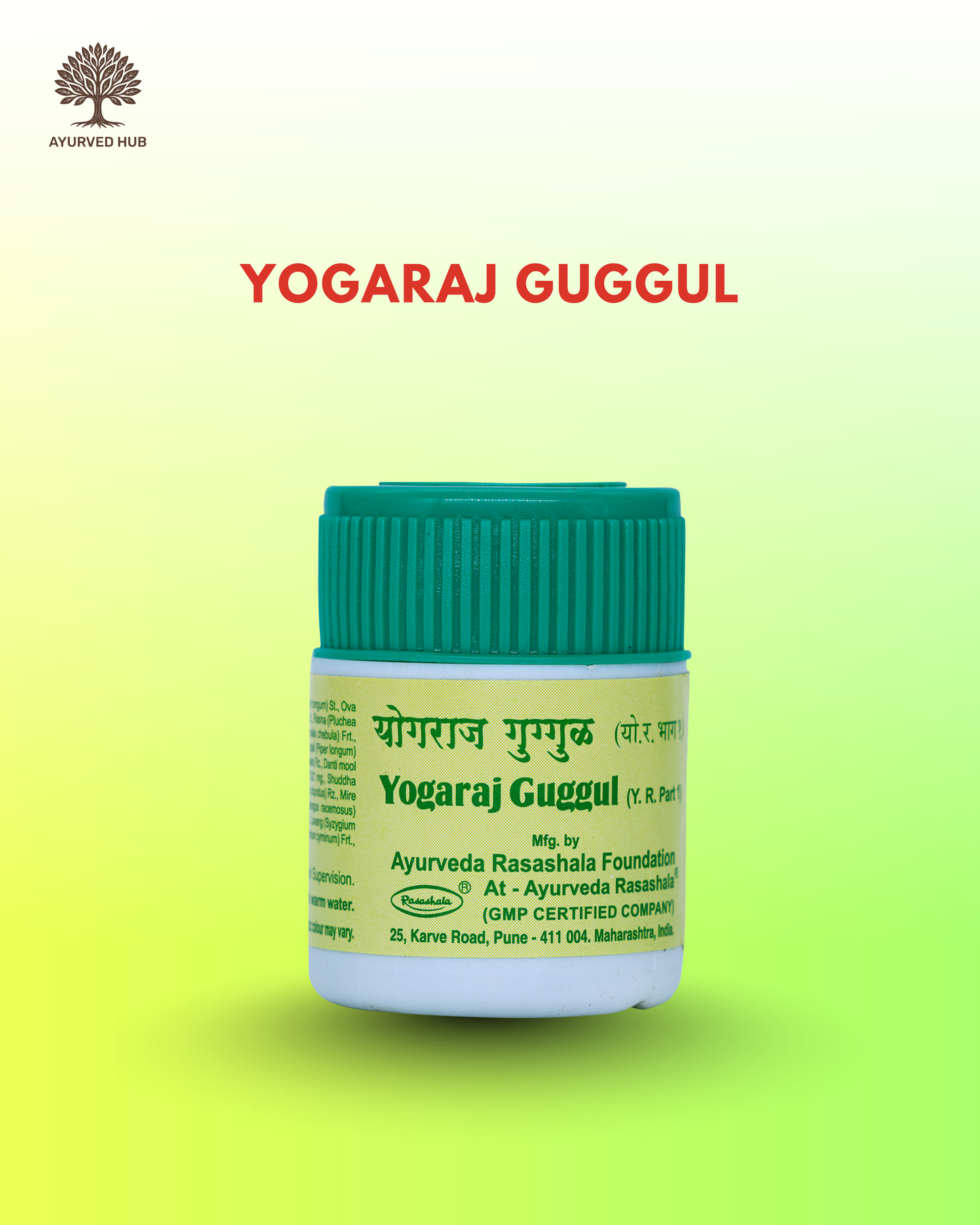 Yogaraj Guggul – Ayurvedic Tablets for Joint Mobility & Vata Balance