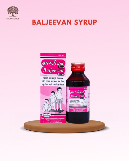 Baljeevan Syrup - Herbal Growth & Energy Syrup ( 100 ml )