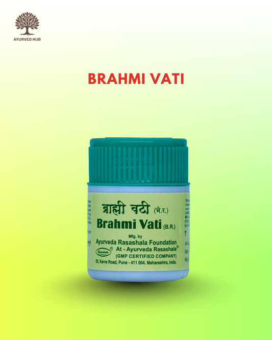 Brahmi Vati – Ayurvedic Support for Cognitive Clarity & Vitality in Aging