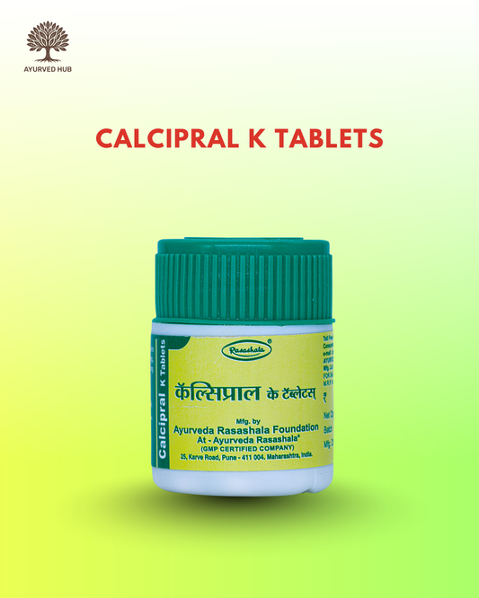 Calcipral K Tablets – Natural Calcium Support for Bone & Hair Health
