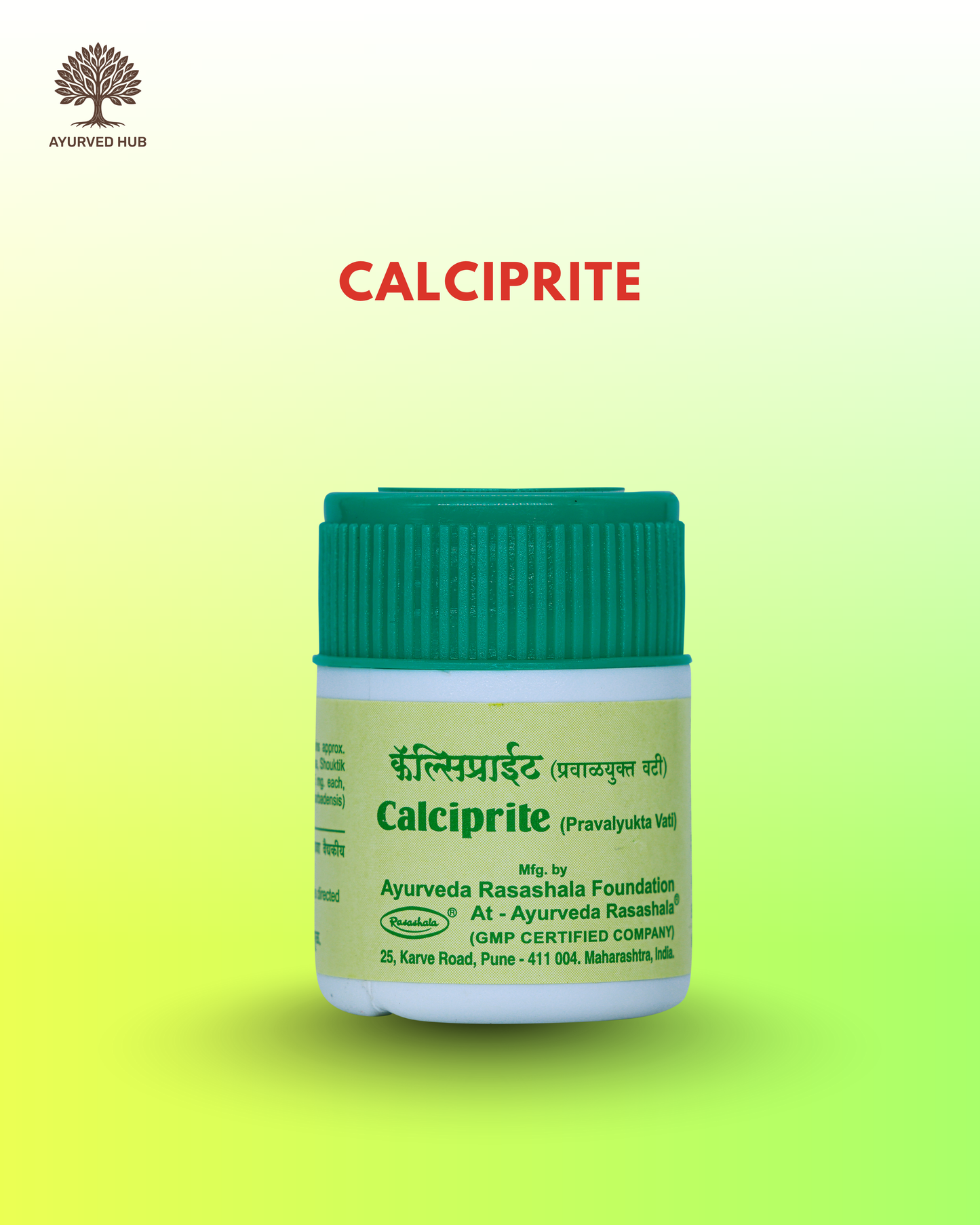 Calciprite Tablets – Ayurvedic Relief for Acidity, Bloating & Pregnancy Nausea