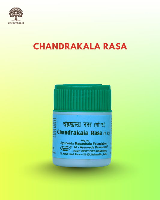 Chandrakala Rasa – Ayurvedic Cooling Remedy for Pitta, Acidity & Fever