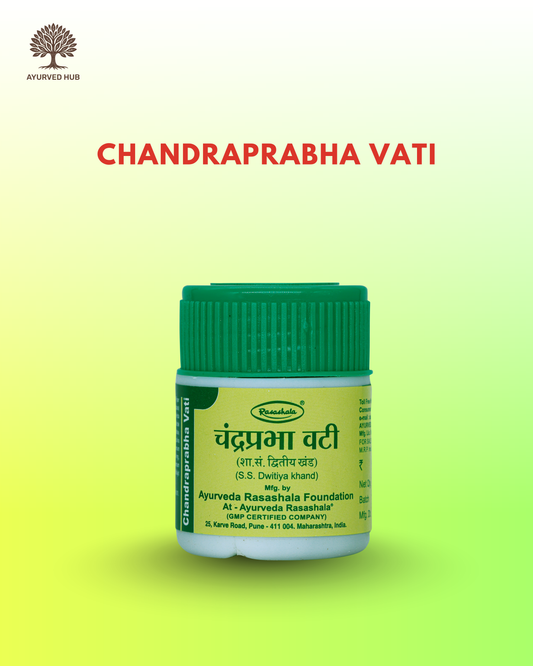 Chandraprabha Vati – Ayurvedic Detox and Urinary Wellness Tablets