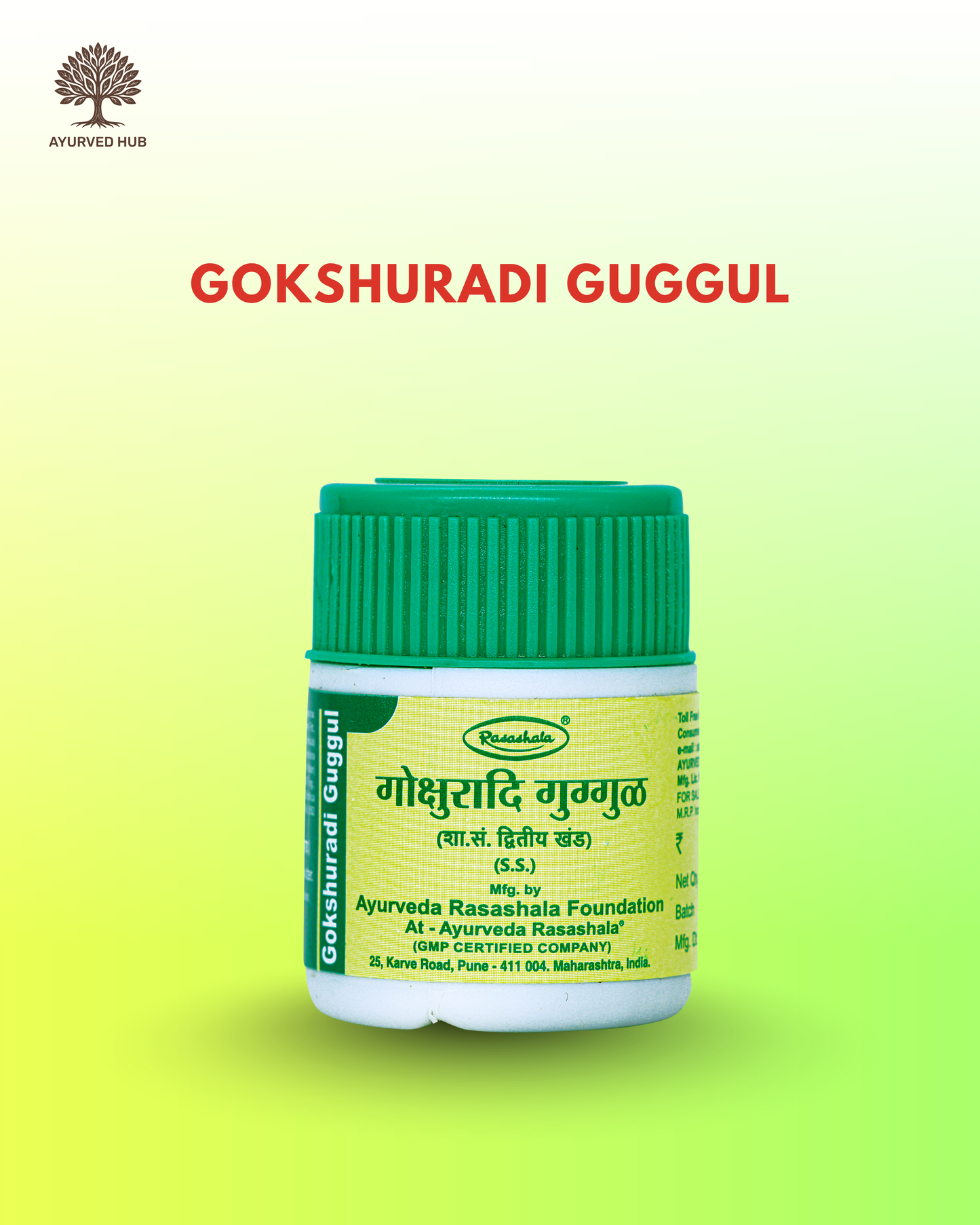Gokshuradi Guggul – Ayurvedic Tablets for Urinary Wellness & Kidney Support