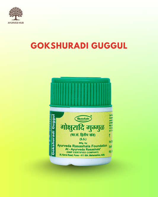 Gokshuradi Guggul – Ayurvedic Tablets for Urinary Wellness & Kidney Support