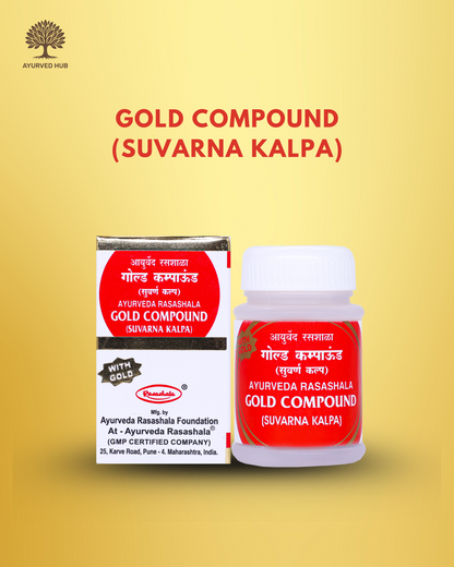 Gold Compound Tablets – Classical Rasayana with Suvarna & Arjun Sal Decoction