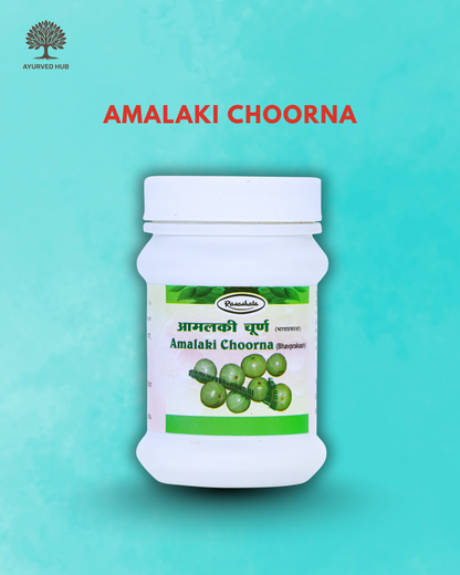 Amalaki Choorna – Rasayana Powder for Vitality & Longevity ( 50 gm ) ( Pack of 2 )