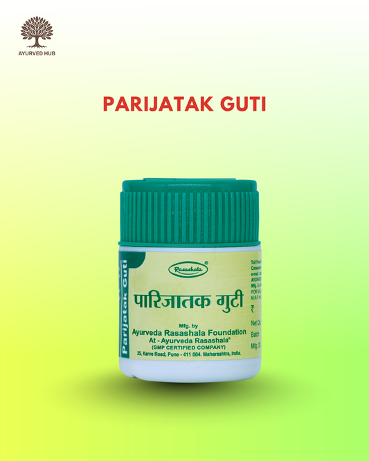 Parijatak Guti – Ayurvedic Immunity Tablets for Fever, Cold & Seasonal Infections