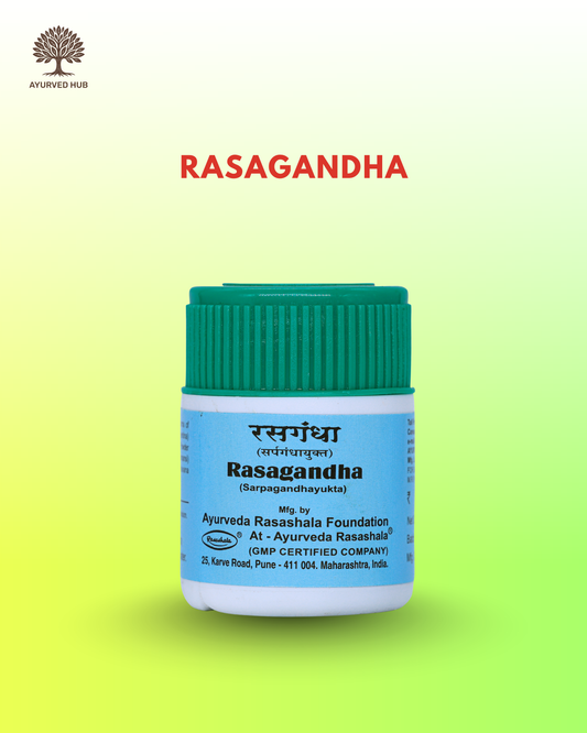Rasagandha – Ayurvedic Support for Blood Pressure, Calmness & Circulatory Wellness
