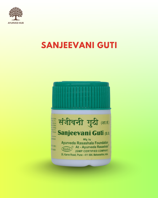 Sanjeevani Guti – Ayurvedic Support for Gut Health, Diarrhoea & Detox