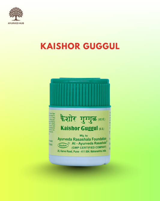 Kaishor Guggul – Ayurvedic Detox & Circulatory Wellness Tablets