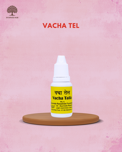 Vacha Taila – Ayurvedic Nasya Oil for Sinus, Rhinitis & Head Heaviness | Ayurved Rasashala ( Pack of 3 )