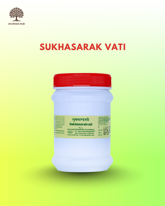 Sukhasarak Vati – Ayurvedic Tablets for Gentle Constipation Relief