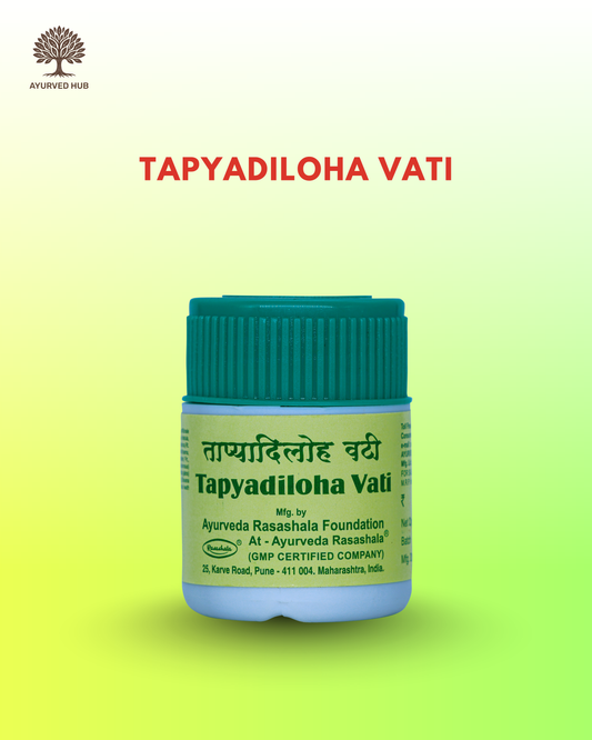 Tapyadi Loha Vati – Ayurvedic Support for Nerve Strength & Vitality
