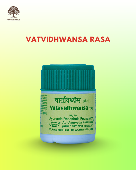Vat Vidhwansa Rasa – Ayurvedic Support for Joint Pain & Vata Balance | Ayurved  Rasashala