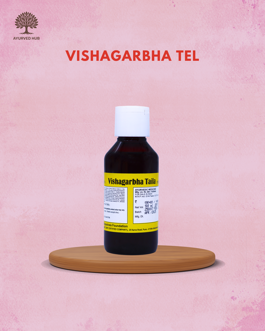Vishagarbha Taila – Ayurvedic Pain Relief Oil for Joint, Muscle & Rheumatic Discomfort | Ayurved Rasashala ( 100 ml )