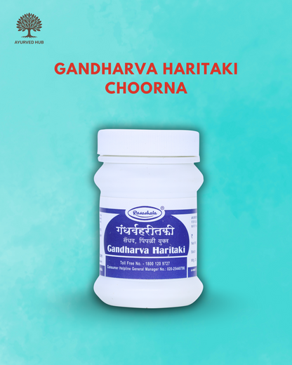 Gandharva Haritaki Choorna – Ayurvedic Gentle Laxative for Digestive Regularity & Comfort