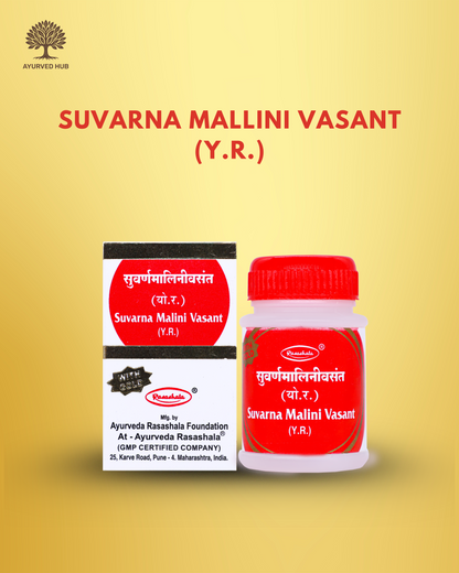 Suvarna Malini Vasant – Ayurvedic Respiratory & Wellness Support Tablet