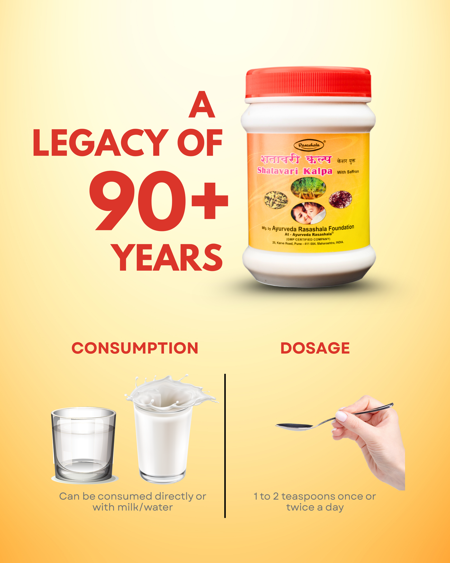 Shatavari Kalpa (Kesharyukta) – Ayurvedic Wellness for Every Woman
