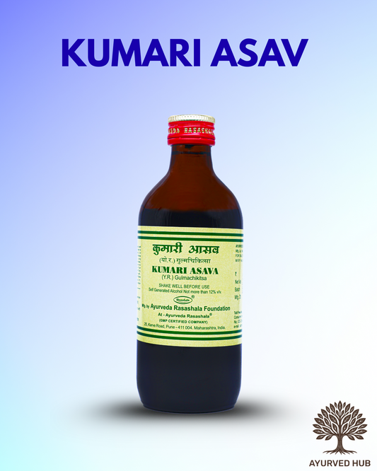 Kumari Asava (1 ltr) – Ayurvedic Liver Tonic & Menstrual Regulator