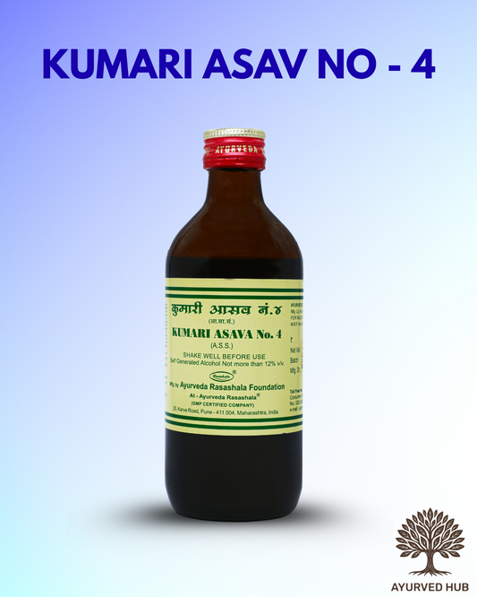 Kumari Asava No. 4 (1 ltr) – Ayurvedic Immunity & Digestive Tonic for Children & Teens