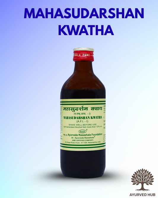 Mahasudarshan Kwath (1 ltr) – Ayurvedic Remedy for Fever, Cold & Viral Infections