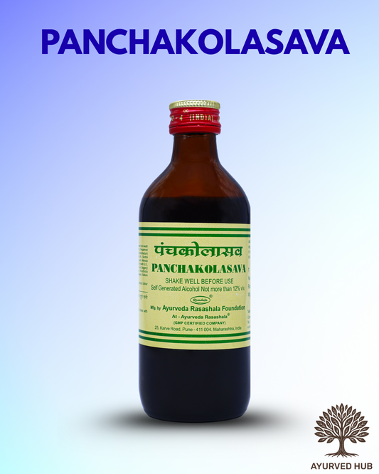 Panchakolasava (1 ltr) – Ayurvedic Digestive Tonic for Colic, Bloating & Chronic Kapha Disorders